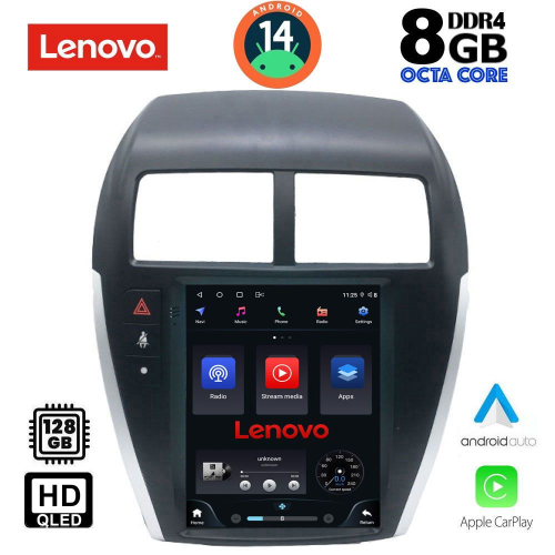 LENOVO SSW 10952_CPA TESLA STYLE for MITSUBISHI ASX mod. 2009&gt;