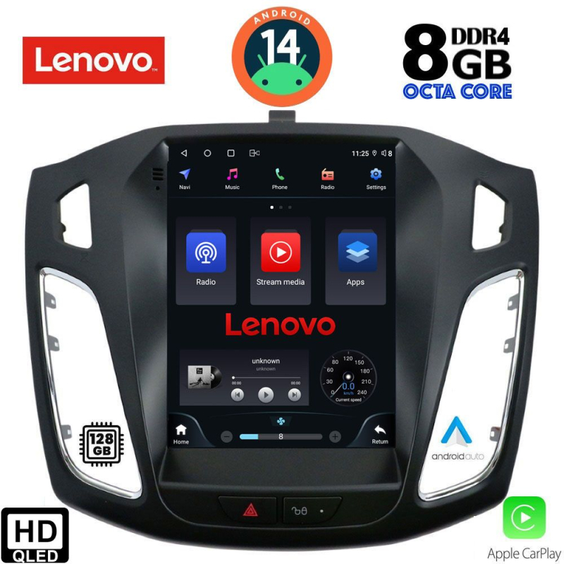 LENOVO SSW 10955_CPA TESLA STYLE  for FORD FOCUS mod. 2011-2017