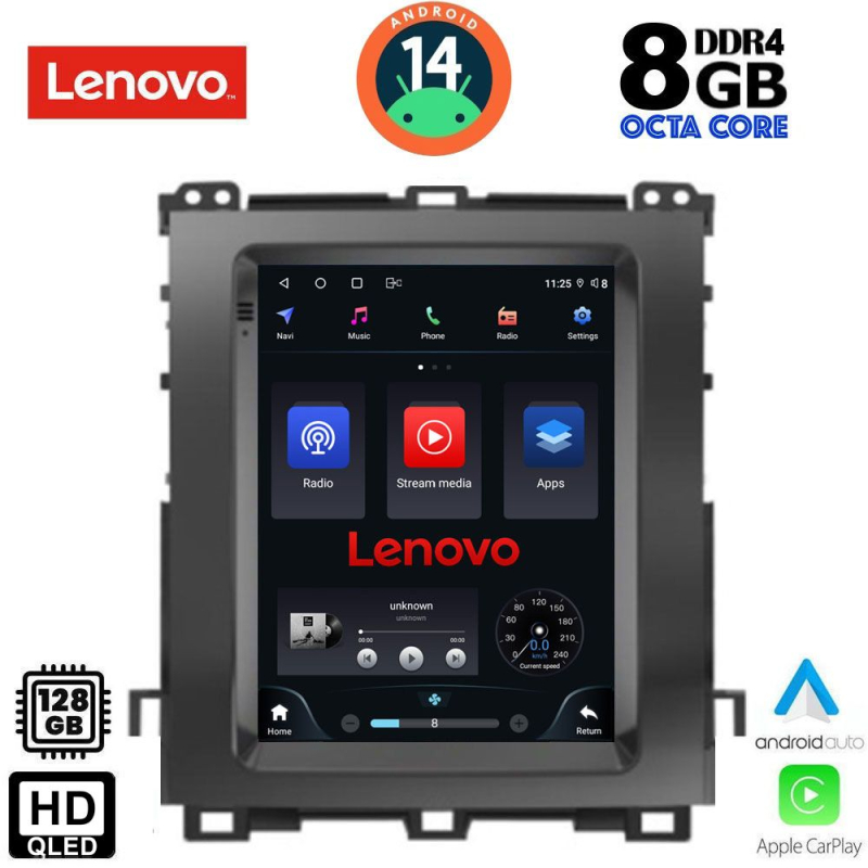 LENOVO SSW 10982_CPA TESLA STYLE  for  TOYOTA LANDCRUISER mod. 2003-2009