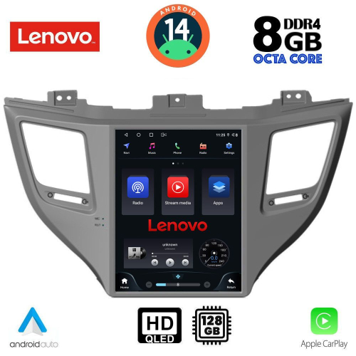 LENOVO SSW 10997_CPA TESLA STYLE for HYUNDAI TUCSON mod. 2015-2019