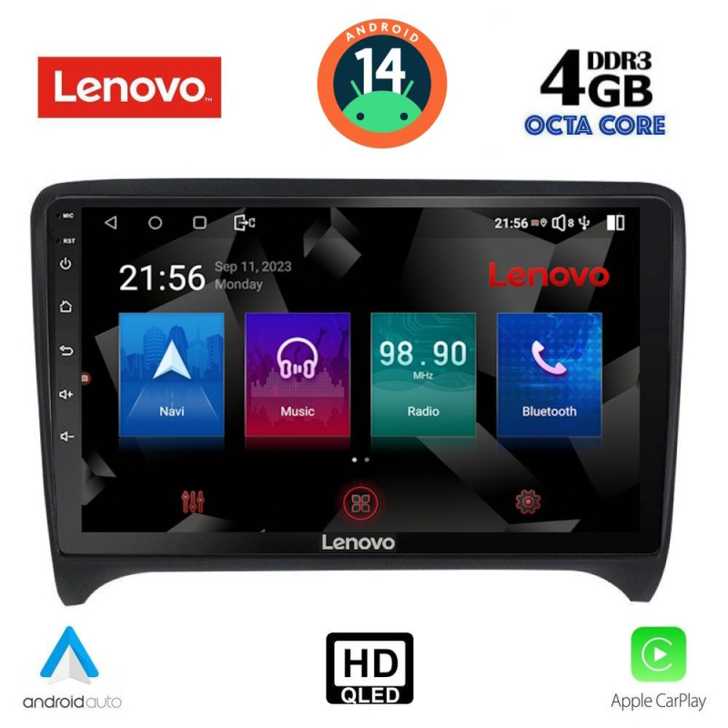 LENOVO SSX 9009_CPA (9inc) MULTIMEDIA TABLET for AUDI TT mod. 2007-2015 LENOVO SSX 9009_CPA (9inc) MULTIMEDIA TABLET for AUDI TT mod. 2007-2015