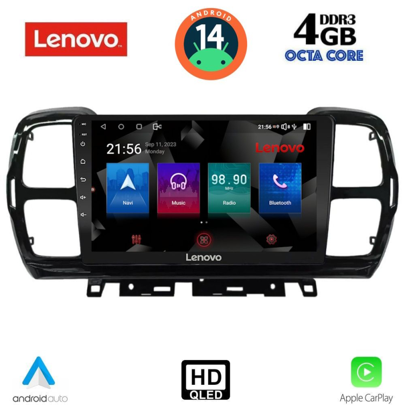 LENOVO SSX 9088_CPA (9inc) MULTIMEDIA TABLET for CITROEN C5 AIRCROSS mod. 2017-2021 LENOVO SSX 9088_CPA (9inc) MULTIMEDIA TABLET for CITROEN C5 AIRCROSS mod. 2017-2021