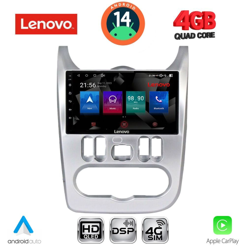 LENOVO SSX 9101SL_CPA (9inc) MULTIMEDIA TABLET for DACIA DUSTER – LOGAN – SANDERO mod. 2006-2012 (SILVER)