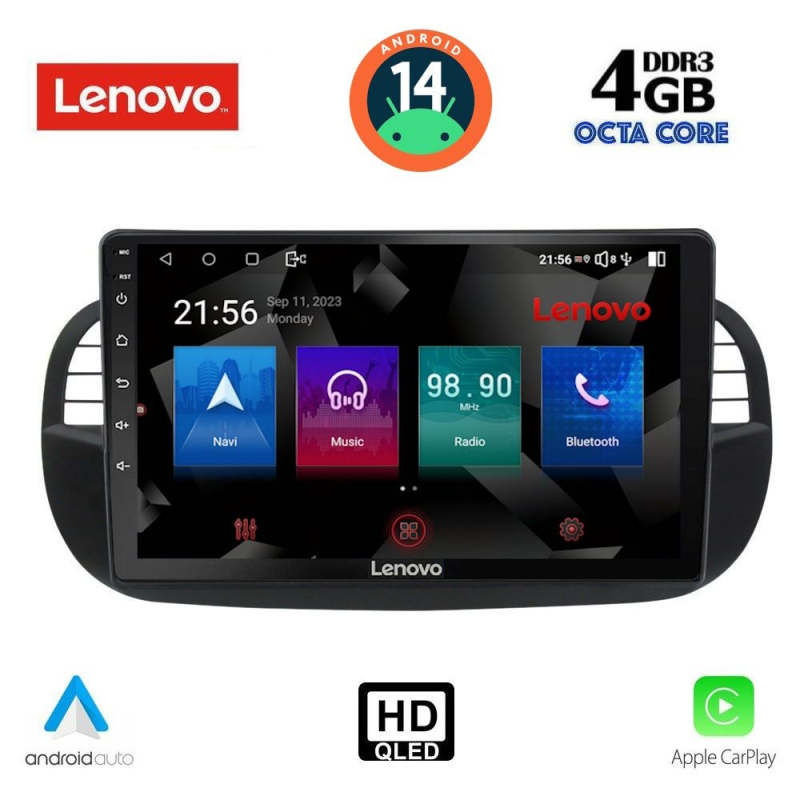 LENOVO SSX 9130_CPA (9inc) MULTIMEDIA TABLET for FIAT 500 mod. 2007-2014 LENOVO SSX 9130_CPA (9inc) MULTIMEDIA TABLET for FIAT 500 mod. 2007-2014
