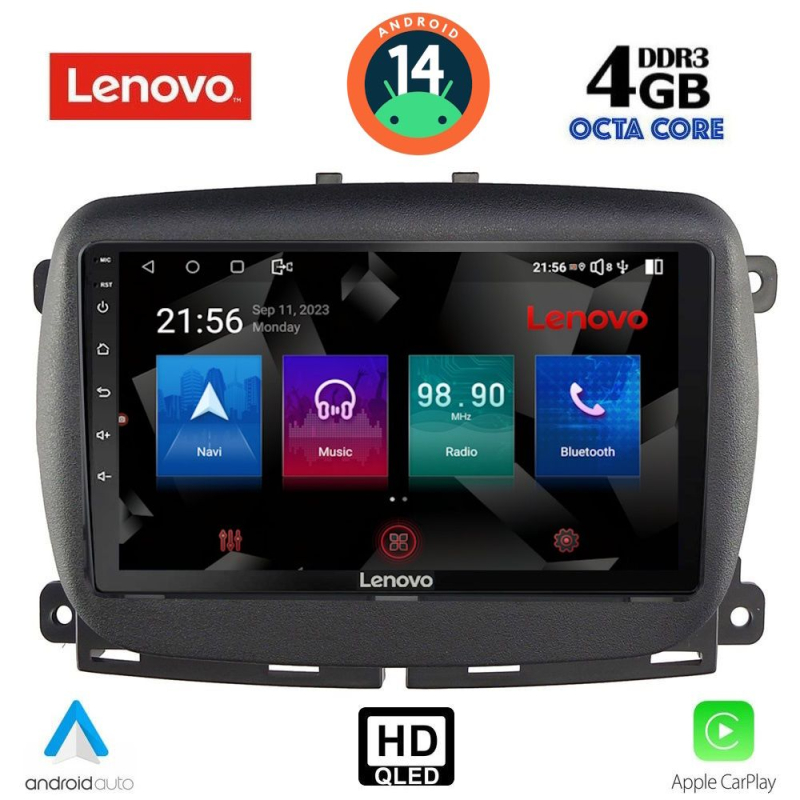 LENOVO SSX 9131_CPA (9inc) MULTIMEDIA TABLET for FIAT 500 mod. 2016> LENOVO SSX 9131_CPA (9inc) MULTIMEDIA TABLET for FIAT 500 mod. 2016>