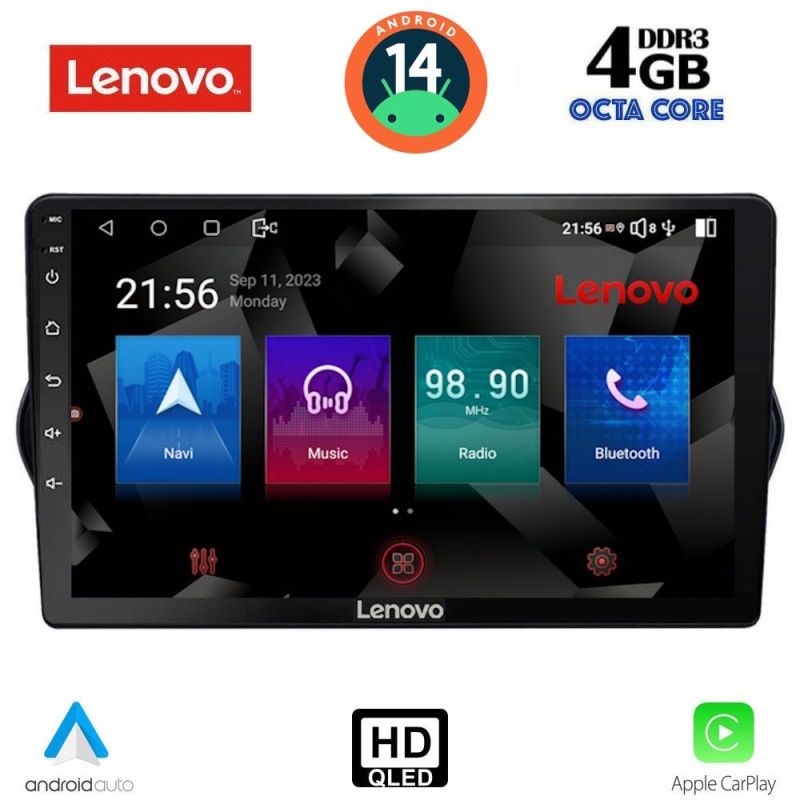 LENOVO SSX 9148_CPA (9inc) MULTIMEDIA TABLET for FIAT TIPO mod. 2015-2023