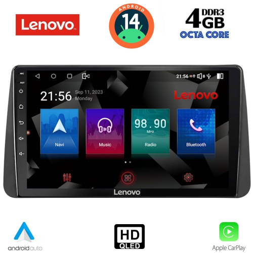 LENOVO SSX 9149_CPA DASH (9inc) MULTIMEDIA TABLET for FIAT TIPO mod. 2018-2023