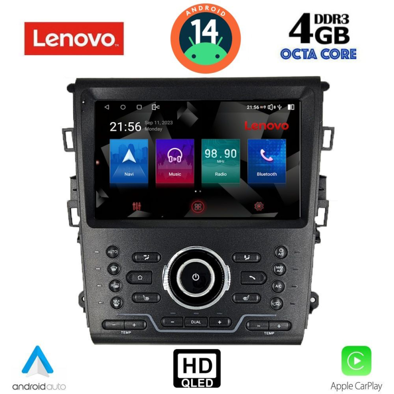 LENOVO SSX 9164_CPA CLIMA (9inc) MULTIMEDIA TABLET for FORD MONDEO mod. 2014>