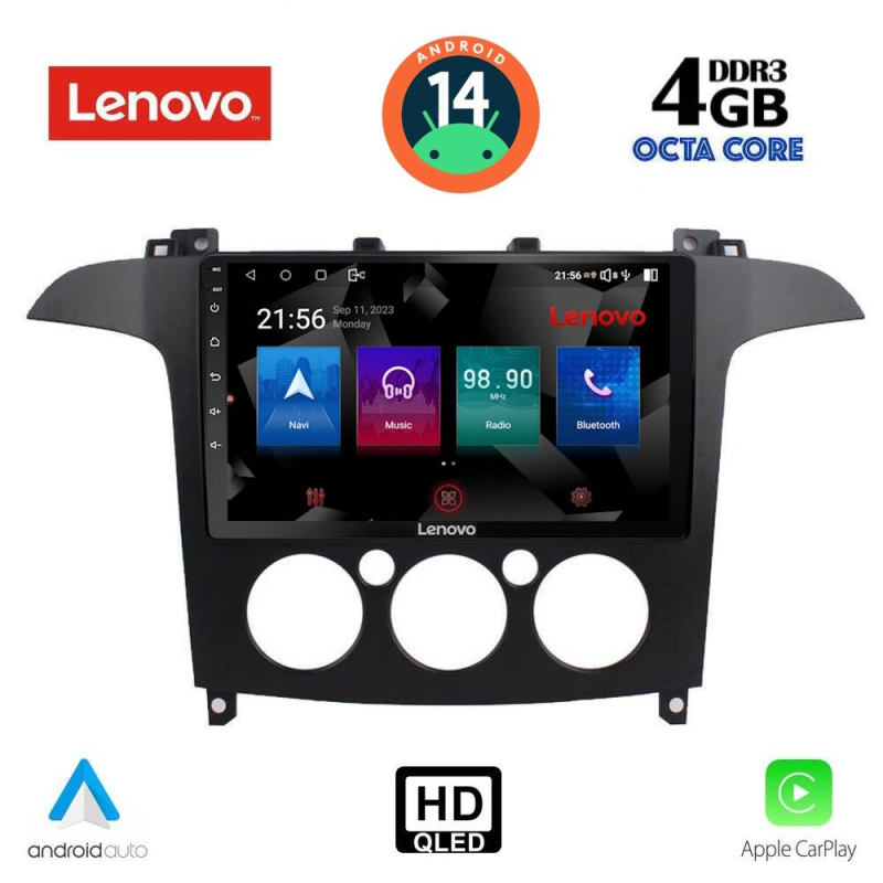 LENOVO SSX 9175_CPA A/C (9inc) MULTIMEDIA TABLET for FORD SMAX mod. 2006-2014 LENOVO SSX 9175_CPA A/C (9inc) MULTIMEDIA TABLET for FORD SMAX mod. 2006-2014