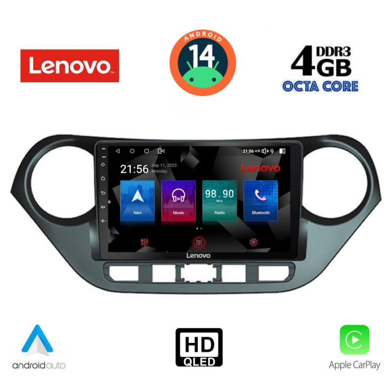 LENOVO SSX 9224_CPA (9inc) MULTIMEDIA TABLET for HYUNDAI i10 mod. 2014-2020 LENOVO SSX 9224_CPA (9inc) MULTIMEDIA TABLET for HYUNDAI i10 mod. 2014-2020