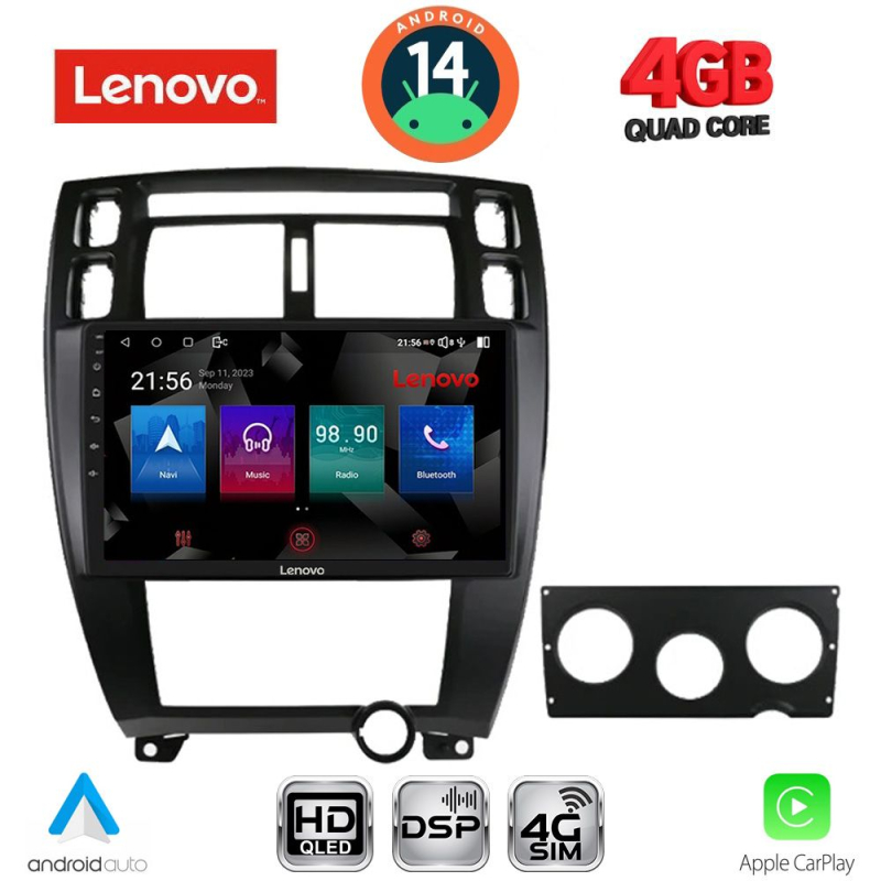 LENOVO SSX 9241BL_CPA (10inc) MULTIMEDIA TABLET for HYUNDAI TUCSON mod. 2004-2010 (BLACK) LENOVO SSX 9241BL_CPA (10inc) MULTIMEDIA TABLET for HYUNDAI TUCSON mod. 2004-2010 (BLACK)