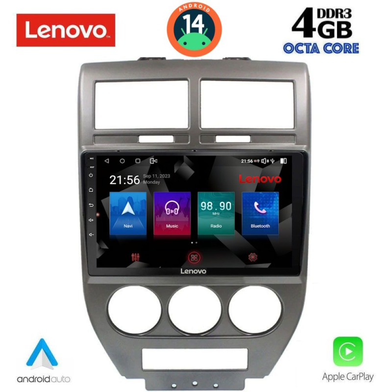 LENOVO SSX 9276_CPA (10inc) MULTIMEDIA TABLET for JEEP COMPASS - PATRIOT mod. 2007-2016