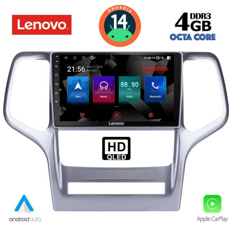 LENOVO SSX 9282_CPA (9inc) MULTIMEDIA TABLET for JEEP GRAND CHEROKEE mod. 2011-2014 LENOVO SSX 9282_CPA (9inc) MULTIMEDIA TABLET for JEEP GRAND CHEROKEE mod. 2011-2014