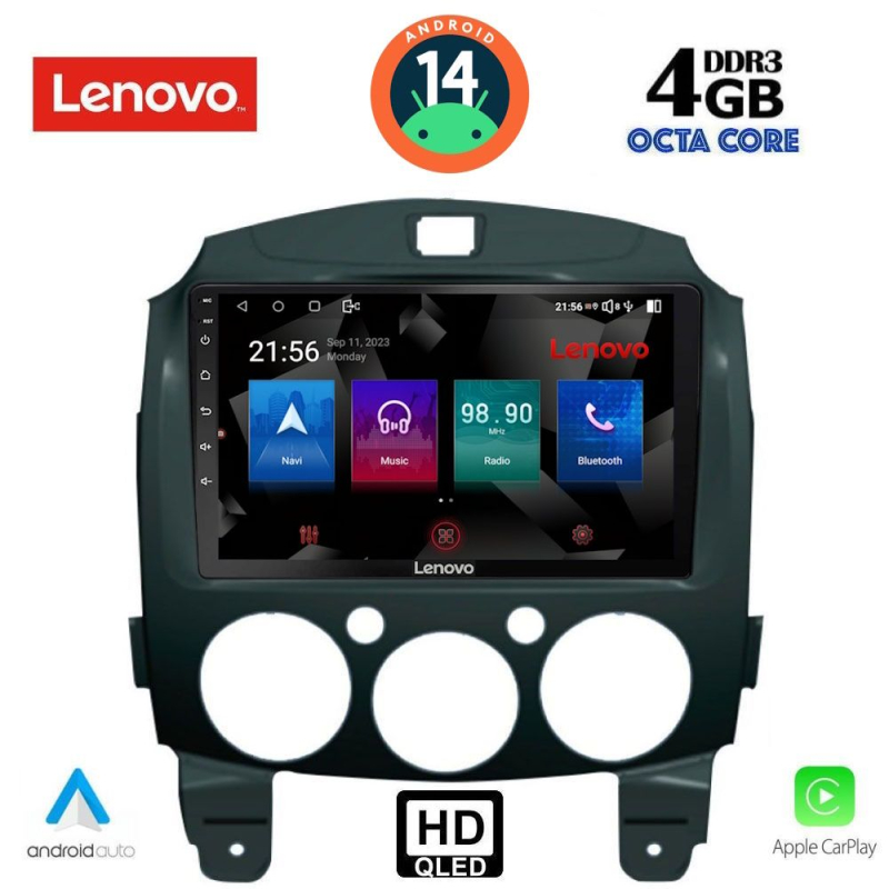 LENOVO SSX 9361_CPA (9inc) MULTIMEDIA TABLET for MAZDA 2  mod. 2007-2014
