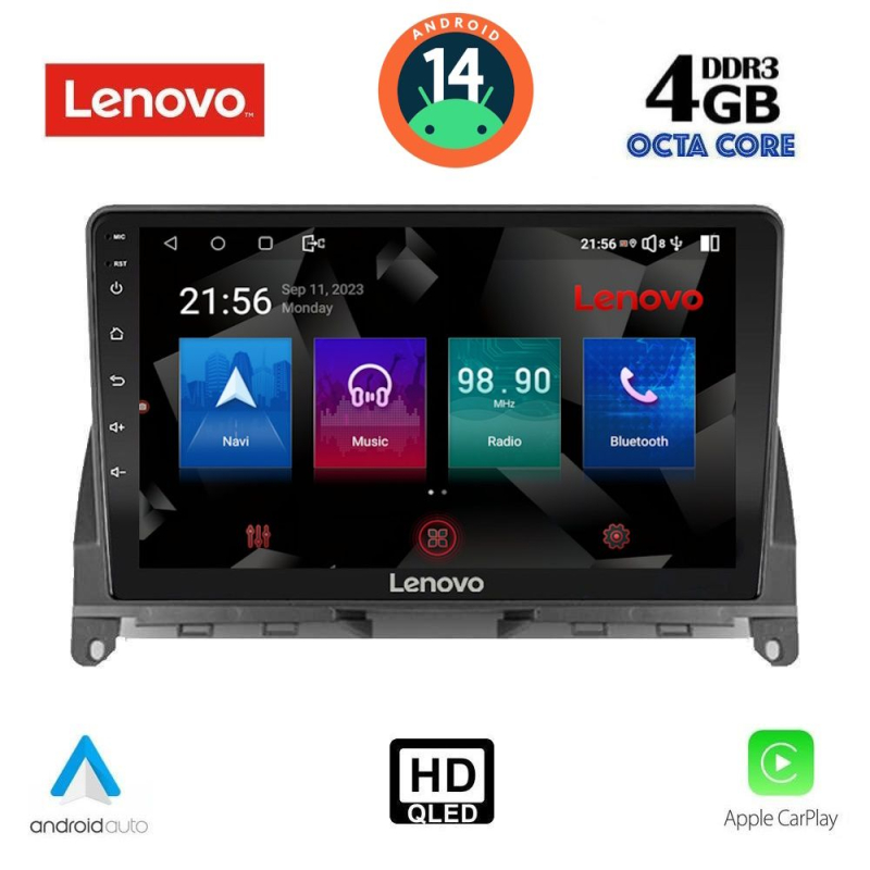 LENOVO SSX 9405_CPA (9inc) MULTIMEDIA TABLET for MERCEDES C (W204) mod. 2007-2011 LENOVO SSX 9405_CPA (9inc) MULTIMEDIA TABLET for MERCEDES C (W204) mod. 2007-2011