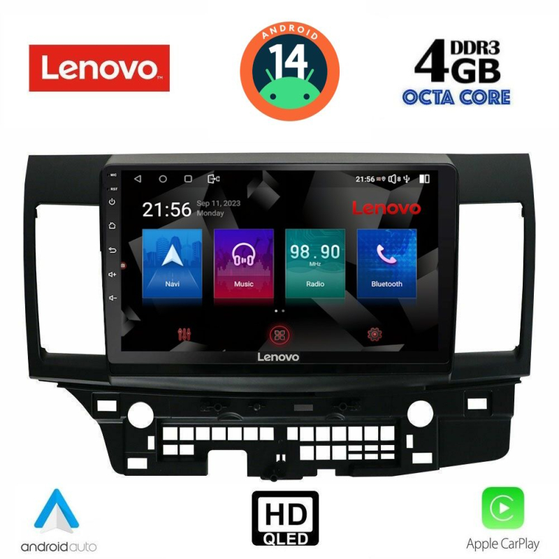 LENOVO SSX 9434_CPA (10inc) MULTIMEDIA TABLET for MITSUBISHI LANCER mod. 2008>