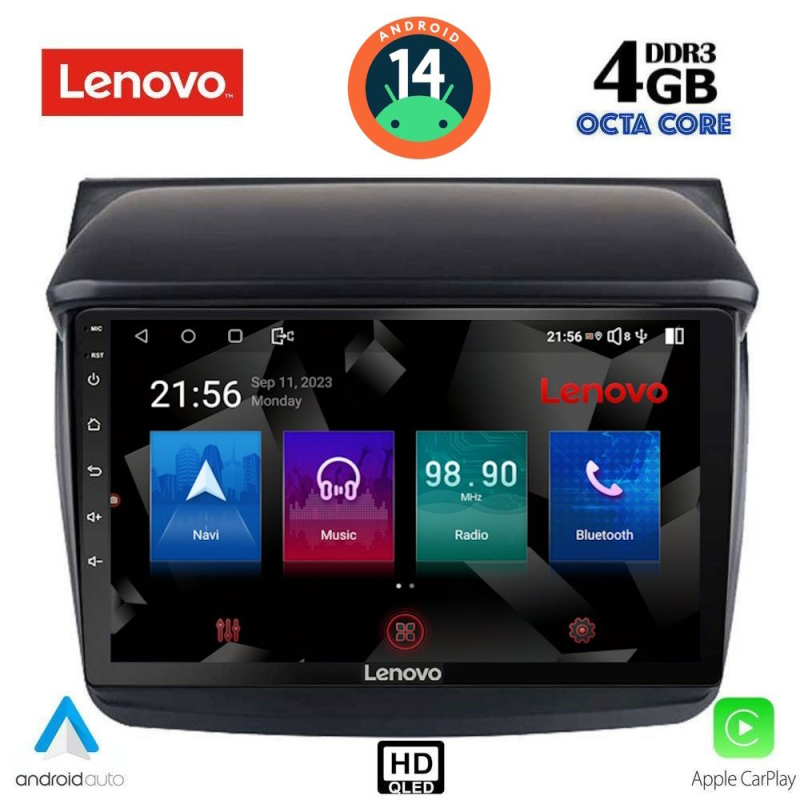 LENOVO SSX 9436_CPA (9inc) MULTIMEDIA TABLET for MITSUBISHI L200 mod. 2006-2015 LENOVO SSX 9436_CPA (9inc) MULTIMEDIA TABLET for MITSUBISHI L200 mod. 2006-2015