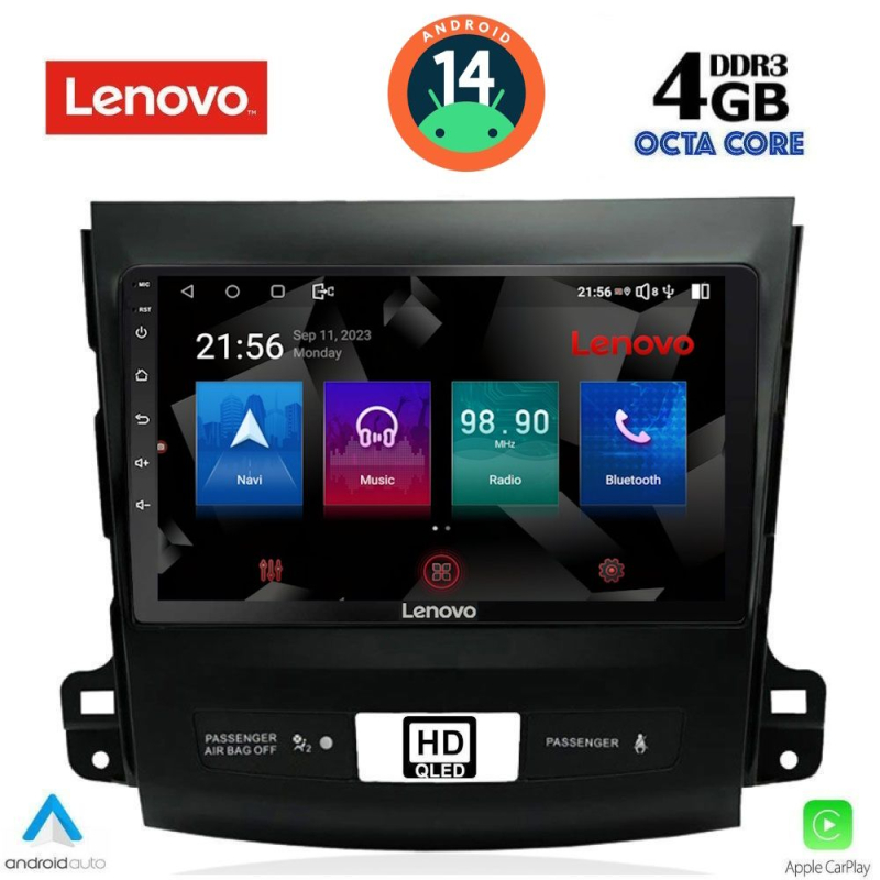 LENOVO SSX 9442_CPA (9inc) MULTIMEDIA TABLET for CITROEN C-CROSSER | MITSUBISHI OUTLANDER | PEUGEOT 4007 mod. 2006-2012 LENOVO SSX 9442_CPA (9inc) MULTIMEDIA TABLET for CITROEN C-CROSSER | MITSUBISHI OUTLANDER | PEUGEOT 4007 mod. 2006-2012