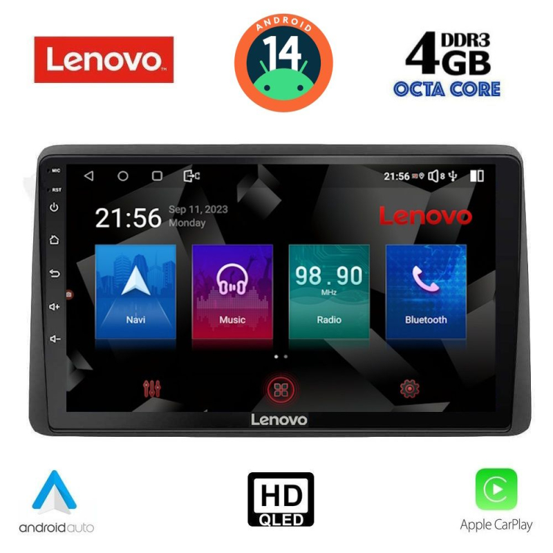 LENOVO SSX 9450_CPA (10inc) MULTIMEDIA TABLET for NISSAN NAVARA D22 mod. 1998-2004