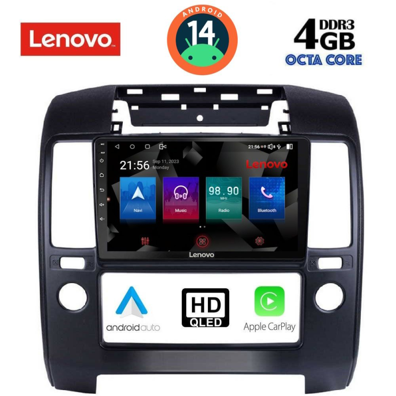 LENOVO SSX 9454_CPA A/C (9inc) MULTIMEDIA TABLET for NISSAN NAVARA D40 mod. 2006-2011 με A/C LENOVO SSX 9454_CPA A/C (9inc) MULTIMEDIA TABLET for NISSAN NAVARA D40 mod. 2006-2011 με A/C