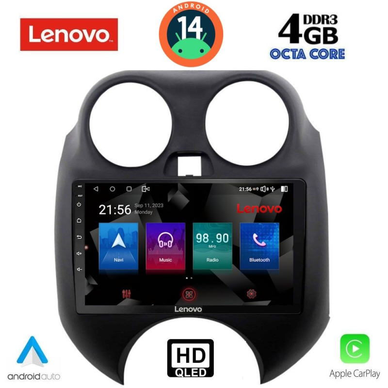 LENOVO SSX 9459_CPA (9inc) MULTIMEDIA TABLET for NISSAN MICRA mod. 2010-2014