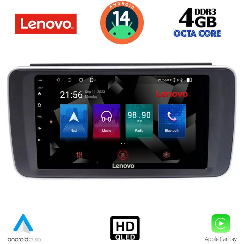 LENOVO SSX 9473_CPA (9inc) MULTIMEDIA TABLET for NISSAN LEAF mod. 2018>