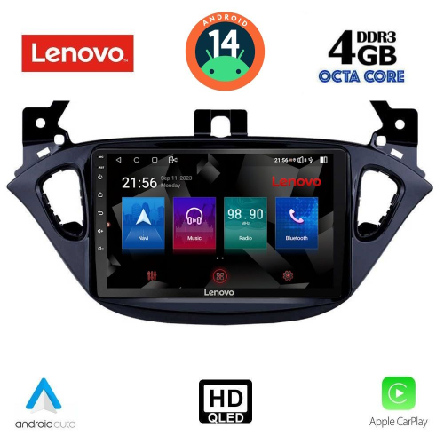 LENOVO SSX 9486_CPA (9inc) MULTIMEDIA TABLET for OPEL ADAM - CORSA E mod. 2014-2021