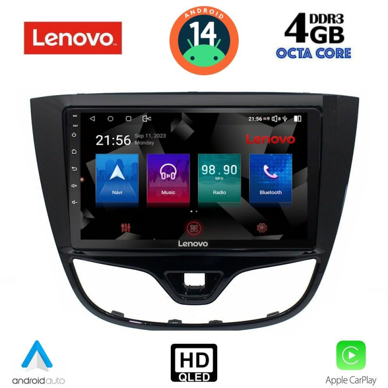 LENOVO SSX 9489_CPA (10inc) MULTIMEDIA TABLET for OPEL KARL mod. 2014-2019