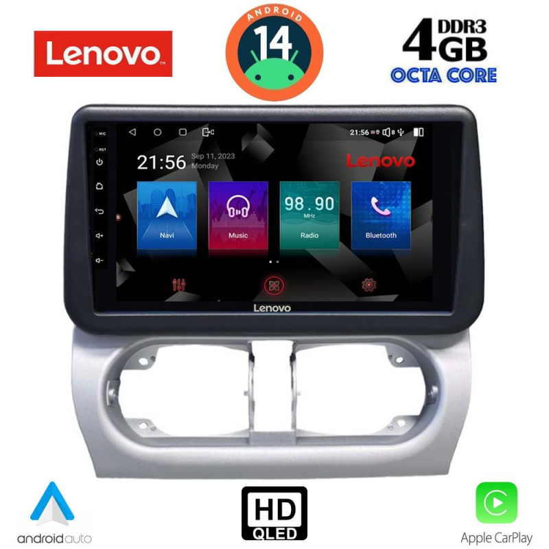 LENOVO SSX 9500_CPA (9inc) MULTIMEDIA TABLET for OPEL CORSA C mod 2000-2006 - TIGRA mod. 2004-2009