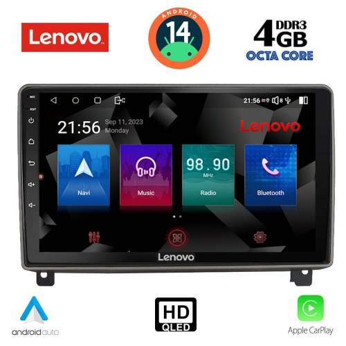 LENOVO SSX 9517_CPA (9inc) MULTIMEDIA TABLET for PEUGEOT 407 mod. 2004-2011