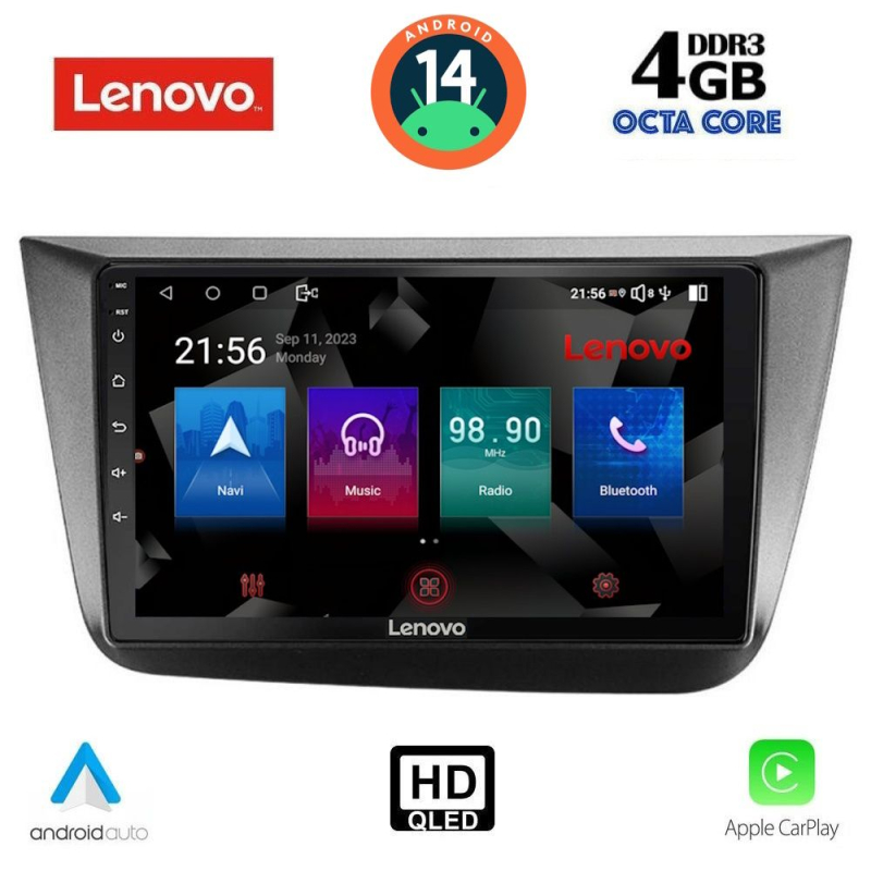 LENOVO SSX 9570_CPA (9inc) MULTIMEDIA TABLET for SEAT ALTEA mod. 2004-2015 LENOVO SSX 9570_CPA (9inc) MULTIMEDIA TABLET for SEAT ALTEA mod. 2004-2015