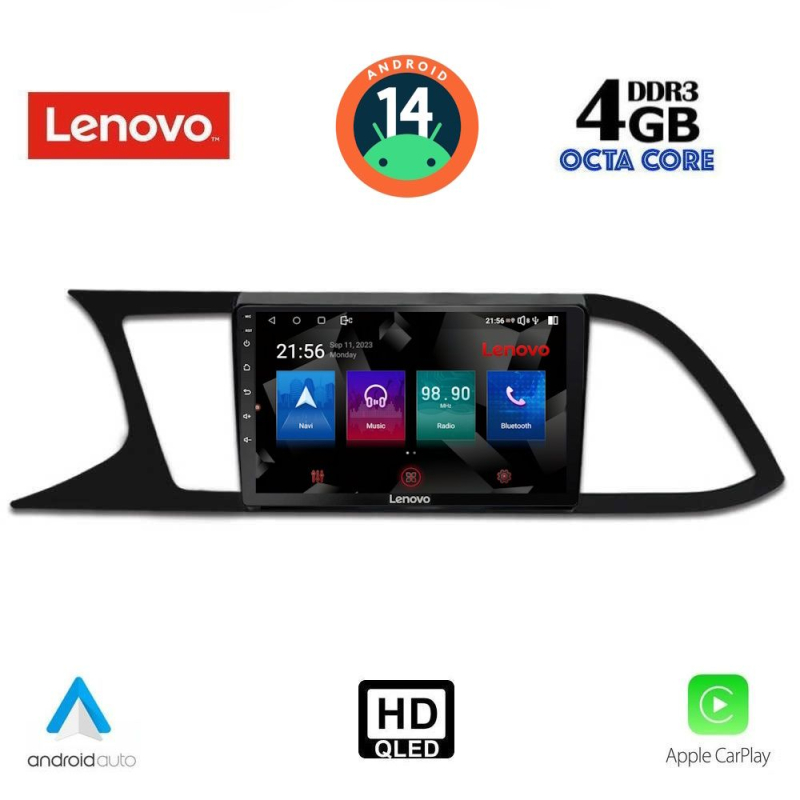 LENOVO SSX 9575_CPA (9inc) MULTIMEDIA TABLET for SEAT LEON mod. 2012-2021 LENOVO SSX 9575_CPA (9inc) MULTIMEDIA TABLET for SEAT LEON mod. 2012-2021