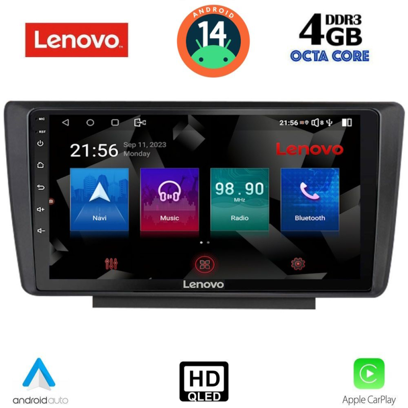 LENOVO SSX 9594_CPA (9inc) MULTIMEDIA TABLET for SKODA OCTAVIA 5 mod. 2005-2012