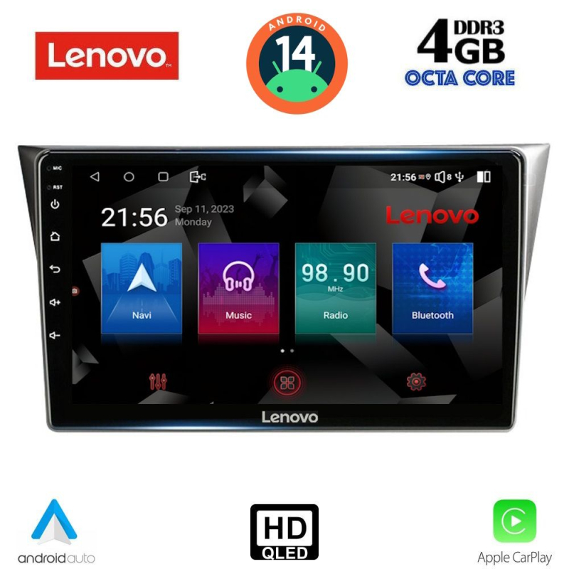 LENOVO SSX 9659_CPA (9inc) MULTIMEDIA TABLET for SUBARU IMPREZA mod. 2002-2008