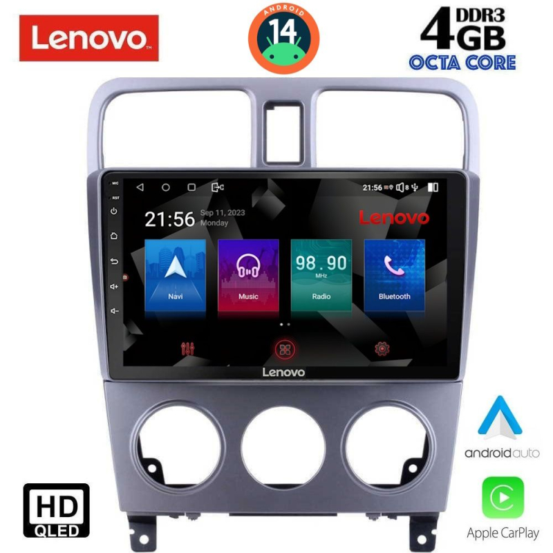 LENOVO SSX 9661_CPA (9inc) MULTIMEDIA TABLET for SUBARU FORESTER  mod. 2002-2008
