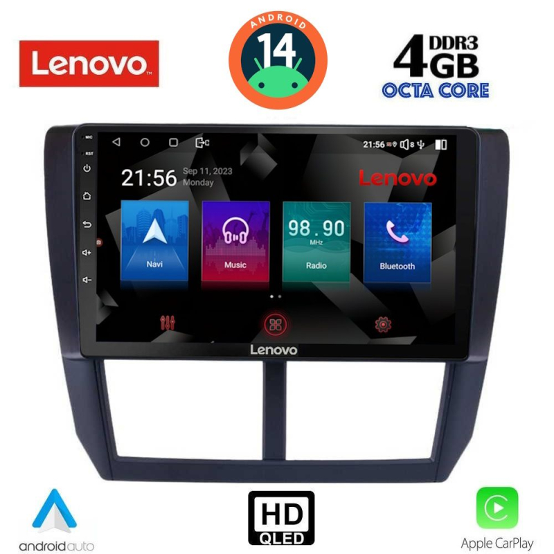 LENOVO SSX 9662_CPA (9inc) MULTIMEDIA TABLET for SUBARU FORESTER - IMPREZA - XV mod. 2008-2013 LENOVO SSX 9662_CPA (9inc) MULTIMEDIA TABLET for SUBARU FORESTER - IMPREZA - XV mod. 2008-2013