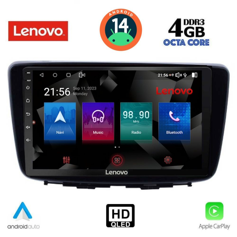 LENOVO SSX 9672_CPA (9inc) MULTIMEDIA TABLET for SUZUKI BALENO mod. 2016-2022