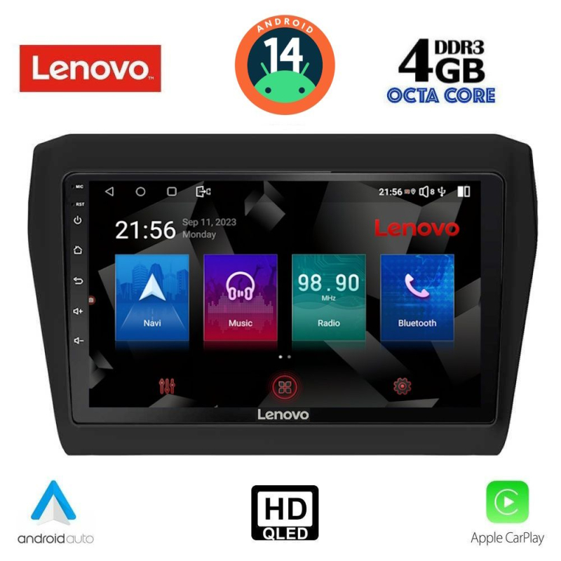 LENOVO SSX 9686_CPA (9inc) MULTIMEDIA TABLET for SUZUKI SWIFT mod. 2017> LENOVO SSX 9686_CPA (9inc) MULTIMEDIA TABLET for SUZUKI SWIFT mod. 2017>