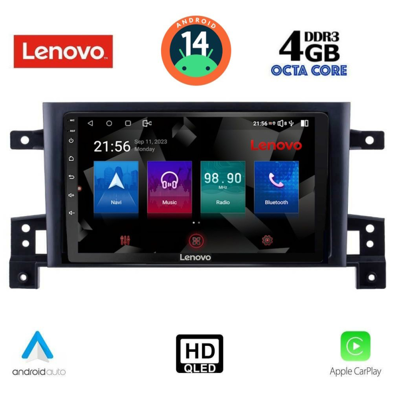 LENOVO SSX 9696_CPA (9inc) MULTIMEDIA TABLET for SUZUKI GRAND VITARA mod. 2005-2015 LENOVO SSX 9696_CPA (9inc) MULTIMEDIA TABLET for SUZUKI GRAND VITARA mod. 2005-2015