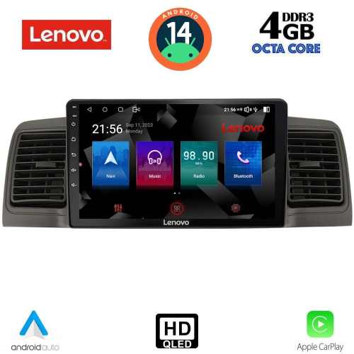 LENOVO SSX 9712_CPA (9inc) MULTIMEDIA TABLET for TOYOTA COROLLA mod. 2001-2006