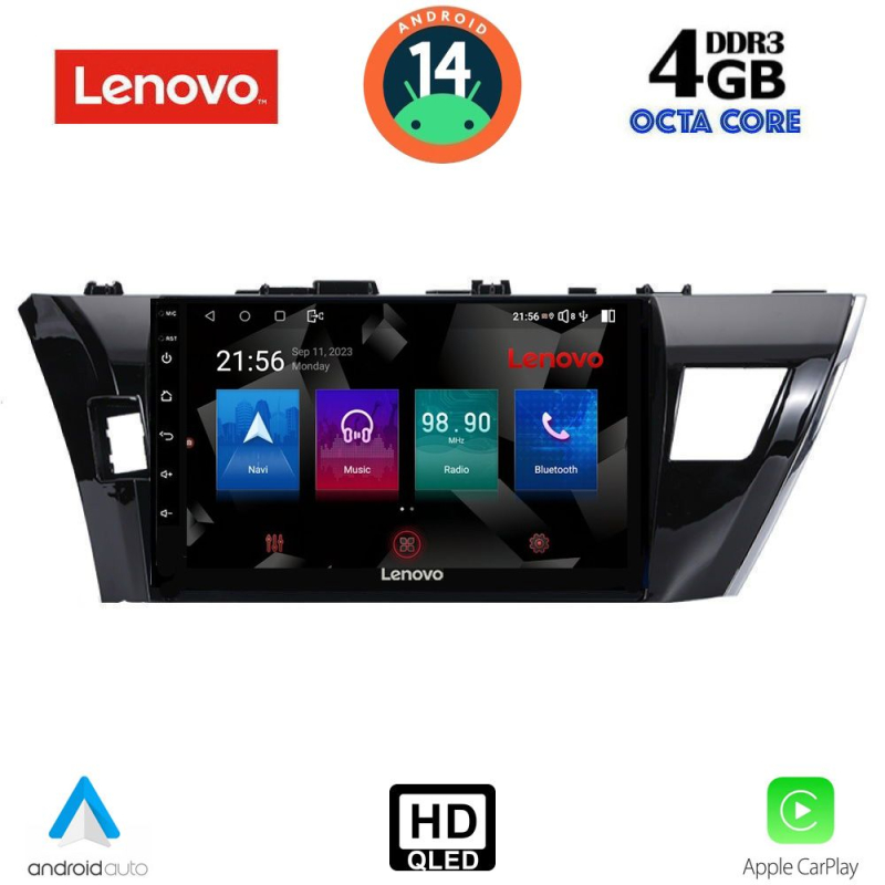 LENOVO SSX 9714_CPA (10inc) MULTIMEDIA TABLET for TOYOTA COROLLA mod. 2013-2016 LENOVO SSX 9714_CPA (10inc) MULTIMEDIA TABLET for TOYOTA COROLLA mod. 2013-2016