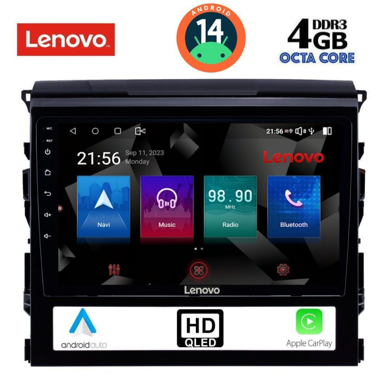 LENOVO SSX 9725_CPA (9inc) MULTIMEDIA TABLET for TOYOTA LANDCRUISER mod. 2016-2019 LENOVO SSX 9725_CPA (9inc) MULTIMEDIA TABLET for TOYOTA LANDCRUISER mod. 2016-2019