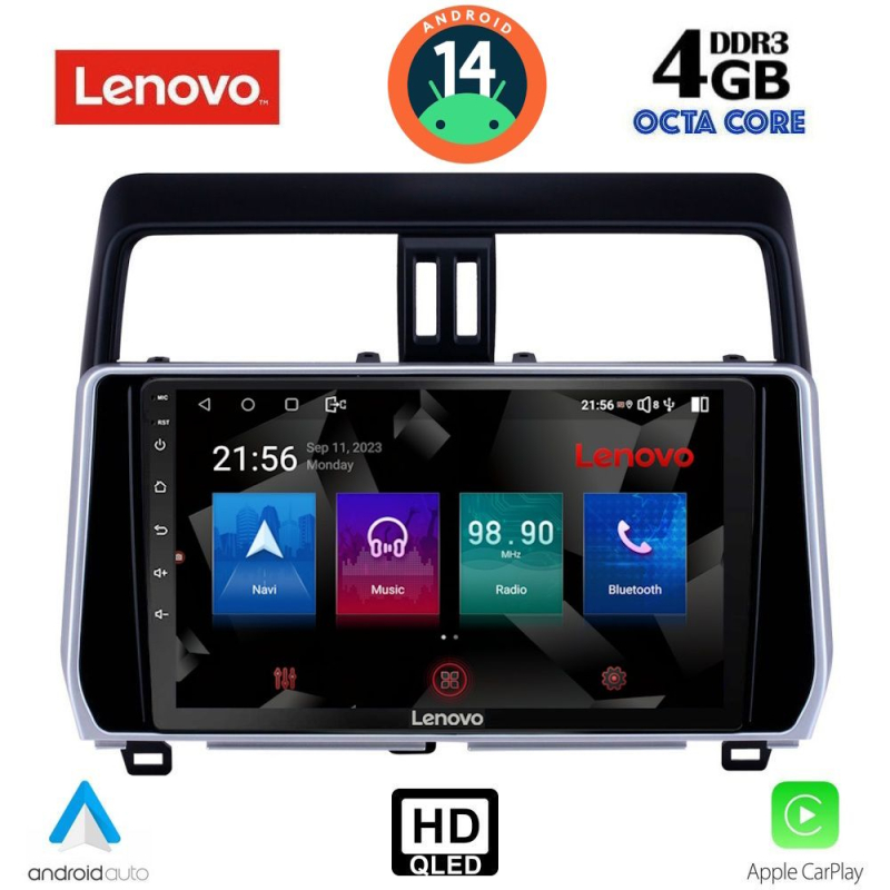 LENOVO SSX 9739_CPA (10inc) MULTIMEDIA TABLET for TOYOTA LAND CRUISER mod. 2019>