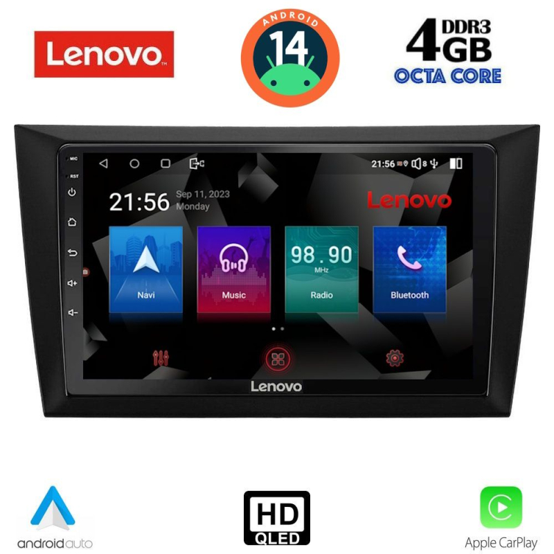 LENOVO SSX 9746_CPA  (9inc) MULTIMEDIA TABLET for GOLF 6 mod. 2009-2012