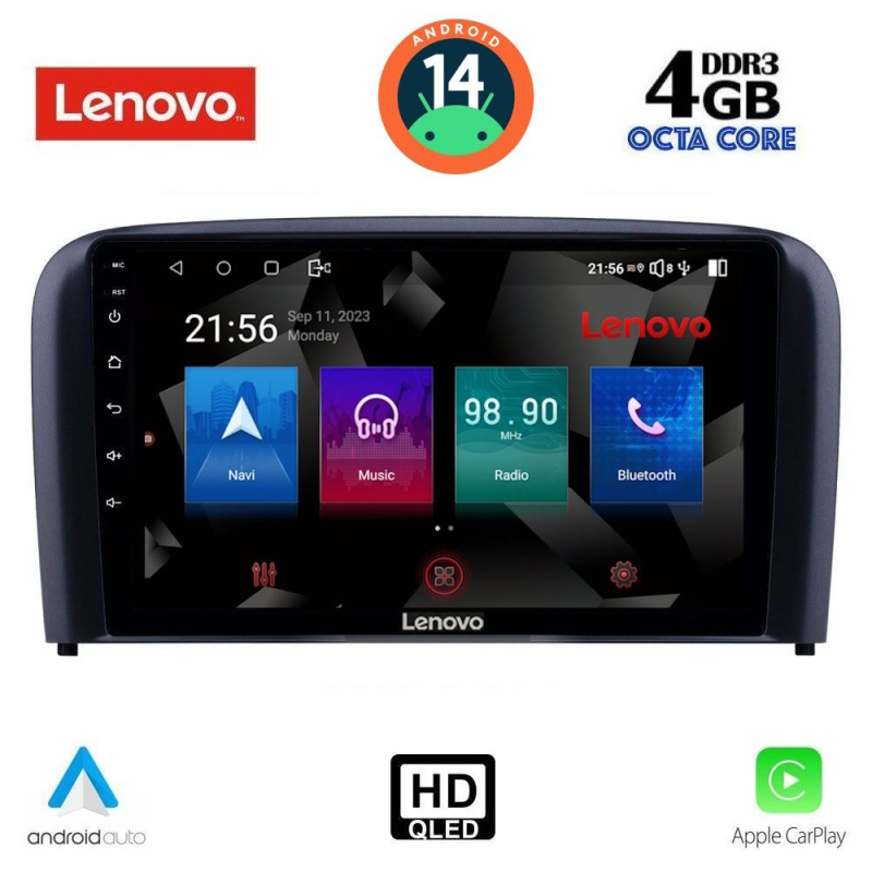 LENOVO SSX 9786_CPA (9inc) MULTIMEDIA TABLET for VOLVO S80 mod. 1999-2006 LENOVO SSX 9786_CPA (9inc) MULTIMEDIA TABLET for VOLVO S80 mod. 1999-2006