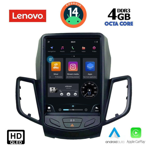 LENOVO SSX 9854_CPA TESLA STYLE for FORD FIESTA mod. 2008-2017