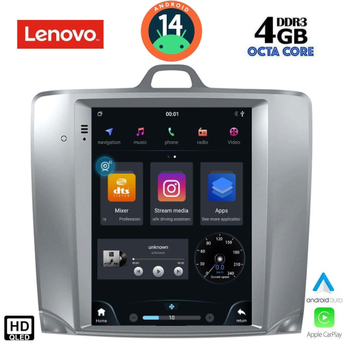 LENOVO SSX 9956_CPA TESLA STYLE for FORD FOCUS mod. 2004-2011