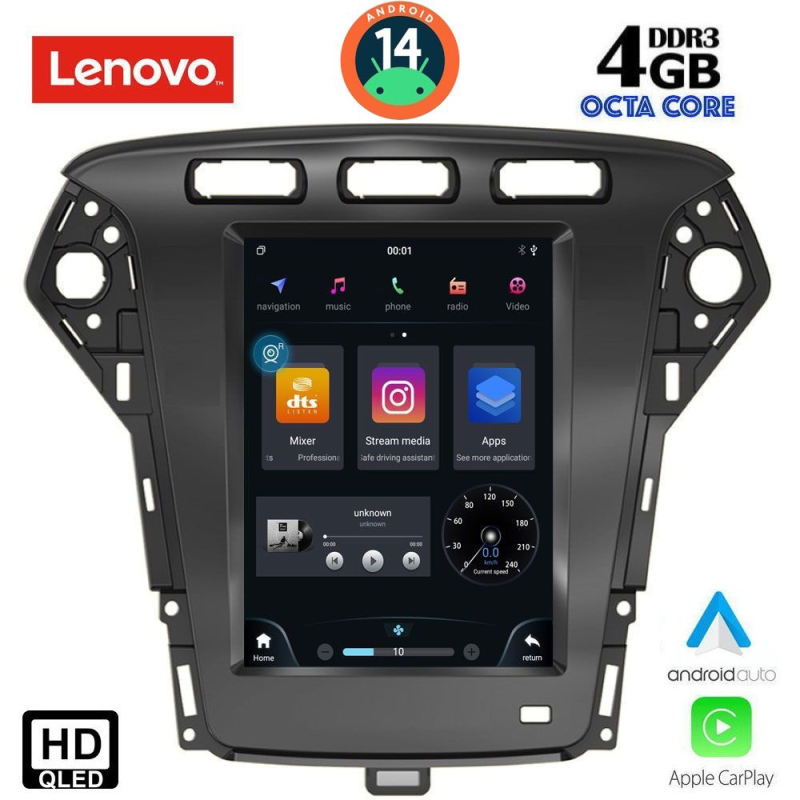 LENOVO SSX 9958_CPA TESLA STYLE for FORD MONDEO mod. 2010-2013 LENOVO SSX 9958_CPA TESLA STYLE for FORD MONDEO mod. 2010-2013