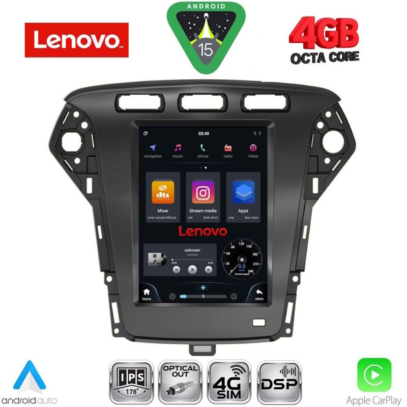 LENOVO SSX 9958_CPA TESLA STYLE for FORD MONDEO mod. 2010-2013
