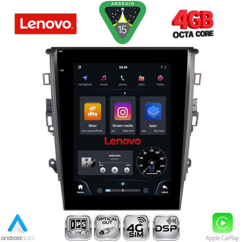 LENOVO SSX 9959_CPA TESLA STYLE for FORD MONDEO mod. 2014-2023